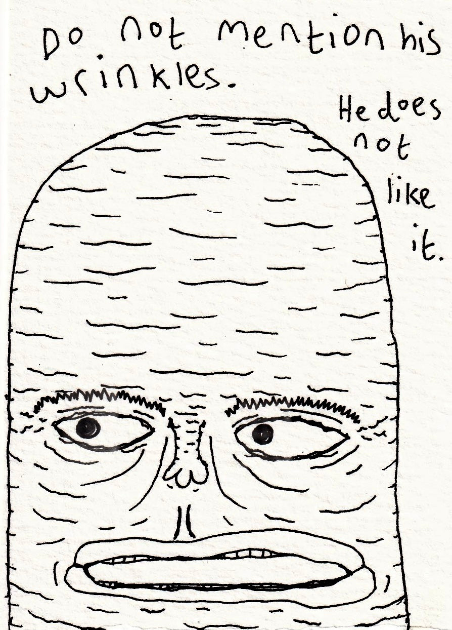 Do Not Mention His Wrinkles (ORIGINAL)