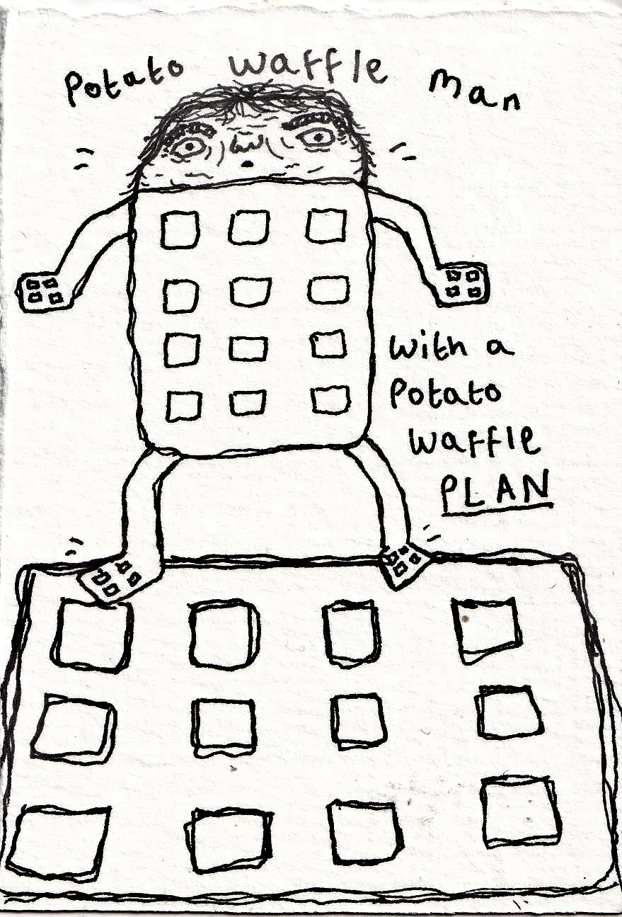 Potato Waffle Man