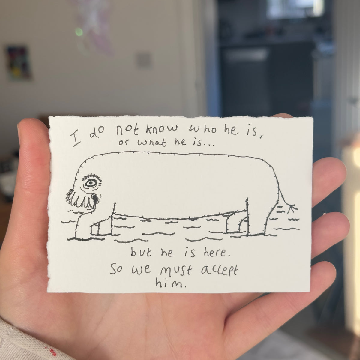 We Must Accept Him (ORIGINAL)